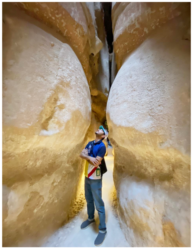 Tourism guidance is Mohammed’s life, and the Kingdom’s caves and their geological structures are his field of specialization as a guide for foreign and Saudi tourists. (Supplied)