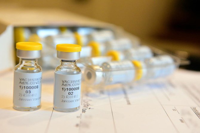 Vials of Johnson & Johnson's vaccine for general use. (File/Reuters)