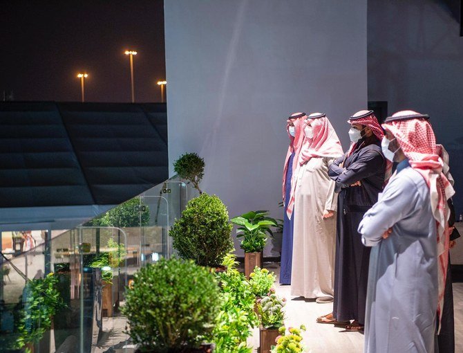 Saudi Arabia's Crown Prince Mohammed bin Salman was in attendance for the second race of the Formula E Diriyah E-Prix weekend in Riyadh on Saturday. (SPA)