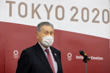 Yoshiro Mori, president of the Tokyo Games organizing committee, has come under fire for his sexist remarks. (Reuters/file)
