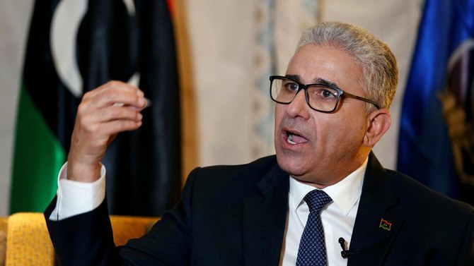 Gunmen opened fire on the motorcade of Libyan Interior Minister Fathi Bashagha in the capital Tripoli on Sunday but he escaped unharmed. (File/Reuters)
