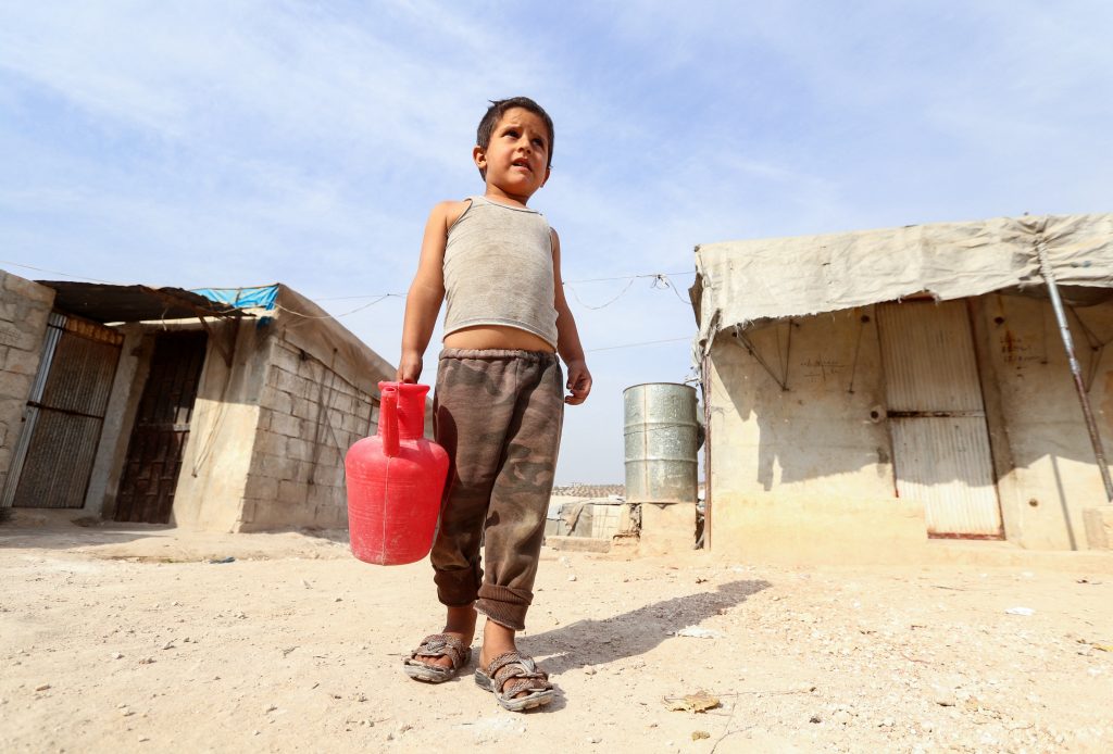 About 47% of young people living in Syria have close relatives or friends who have died in the conflict. (AFP)