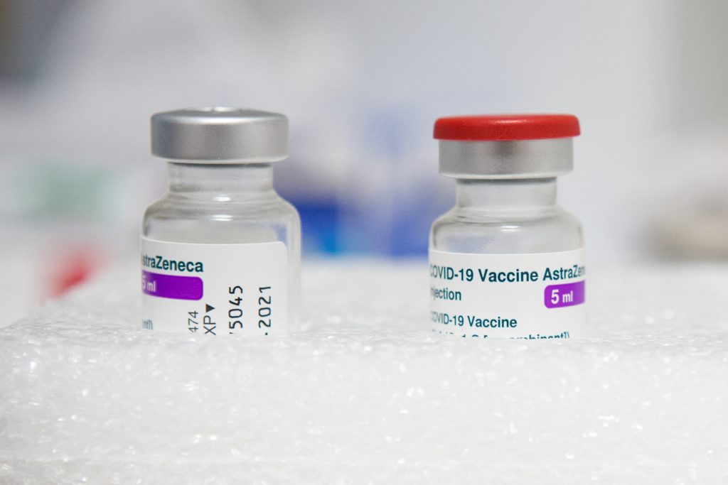 JCR Pharma along with Daiichi Sankyo Co and other Japanese partners are cooperating to produce and distribute the COVID-19 vaccine developed by AstraZeneca Plc and Oxford University (AFP)