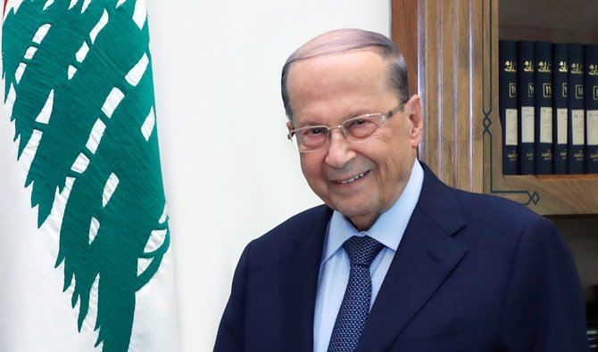 Lebanese president Michel Aoun. (AP file photo)