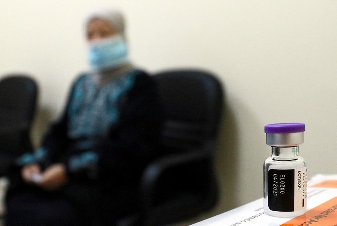 Jordan has rolled out a free inoculation program for more than 20 percent of the country’s 10 million population. (AFP)