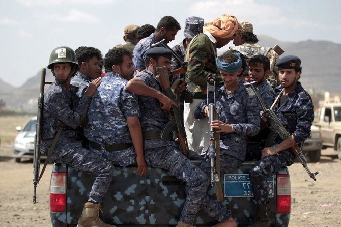 The Houthis do not want a political solution to the crisis in Yemen, the government’s spokesman said. (File/AFP)