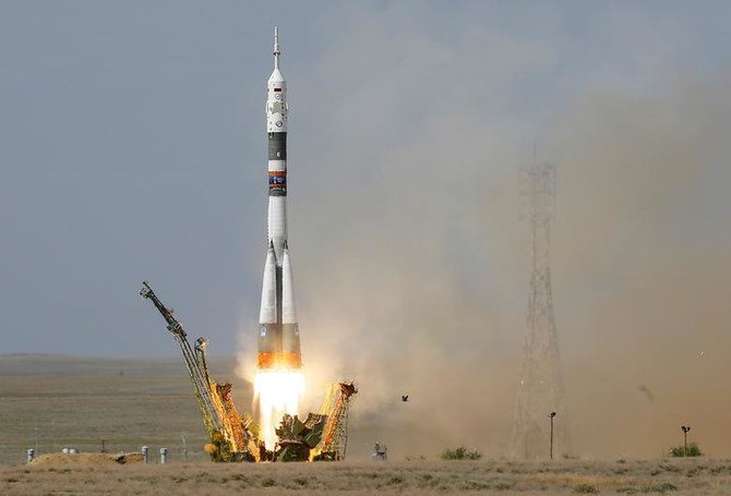 Saudi satellite 'Shaheen Sat' launches on Russian Soyuz rocket｜Arab News  Japan