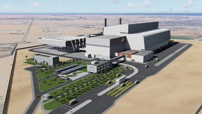 The Dubai Center for Waste Processing, located in the Warsan area, will treat 5,666 tons of municipal solid waste produced by Dubai per day. (Supplied)