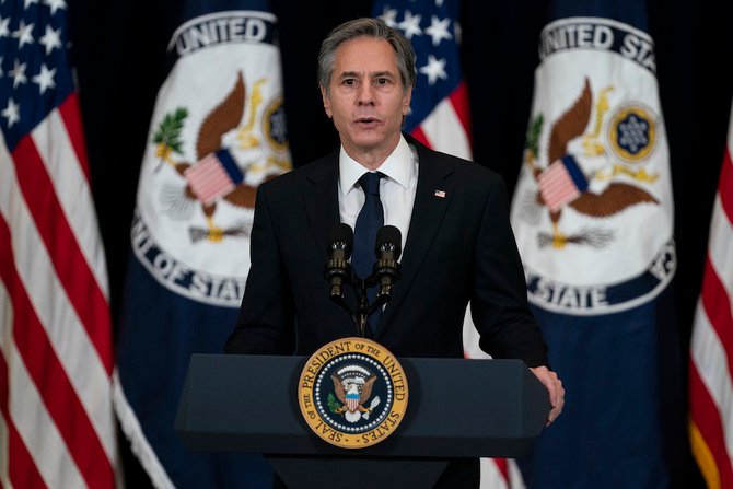 Blinken (above) and Austin will be the first US cabinet ministers to visit Japan since US President Joe Biden took office in January. (Reuters/file)