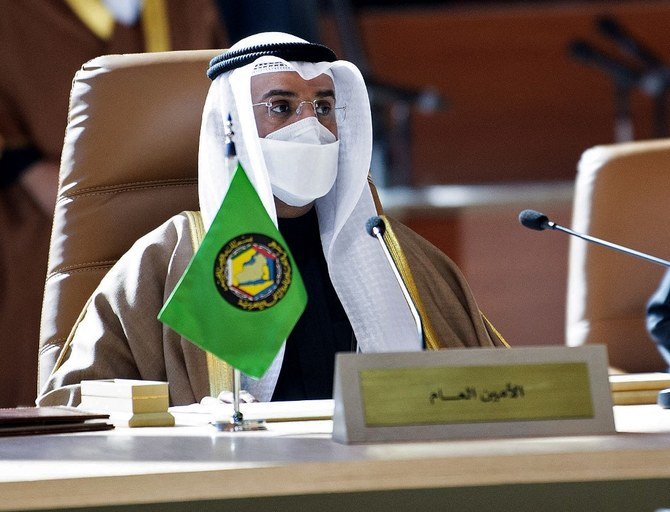 The Secretary General of the Gulf Cooperation Council (GCC), Nayef Al-Hajraf. (File/AFP)
