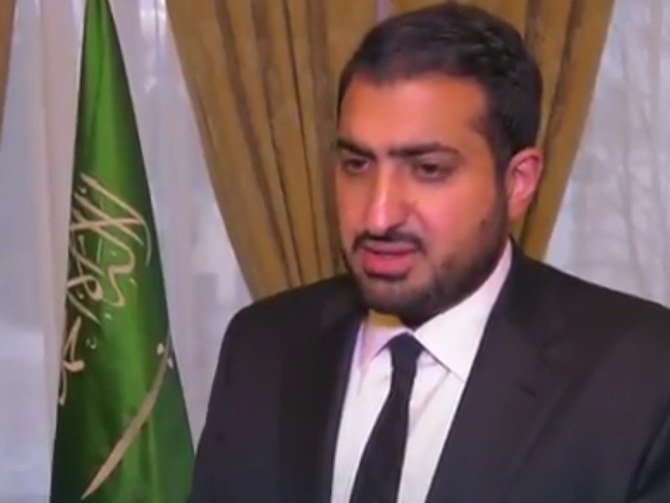 Prince Abdullah bin Khalid bin Sultan, the Saudi ambassador to Austria and the Kingdom’s permanent representative to the UN and international organizations in Vienna. (AN Photo)