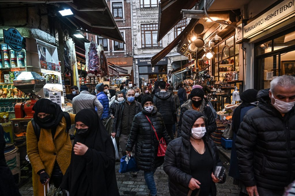 The aid comes as Turkey has seen its finances falter. (AFP)