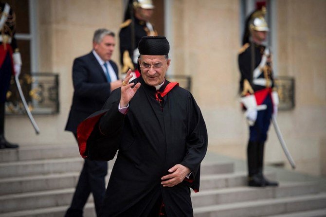 Maronite Patriarch Bechara Boutros Al-Rai has called for Lebanon to remain neutral, referring to Hezbollah’s role fighting in neighboring Syria. (AFP)