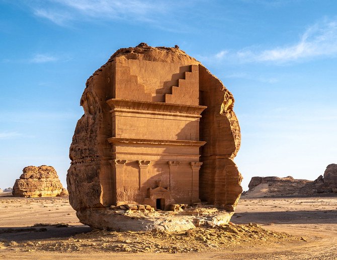 The tomb of Lihyan, son of Kuza, at Hegra.