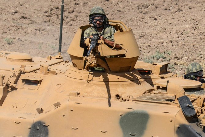 The Turkish army regularly conducts cross-border operations and air raids on PKK bases in northern Iraq. (File/AFP)