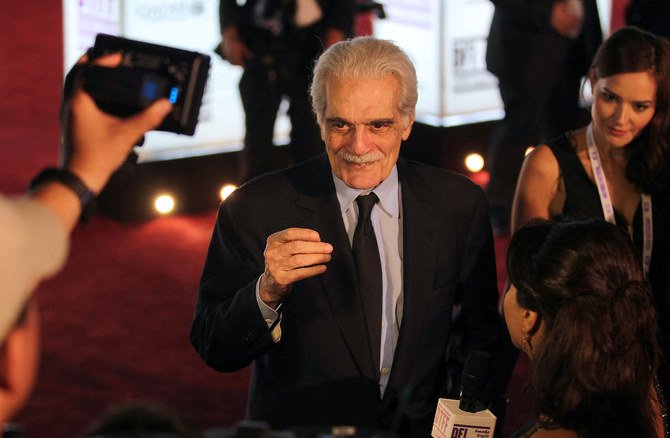 The documentary is titled “The Life and Times of Omar Sharif.” (AFP)