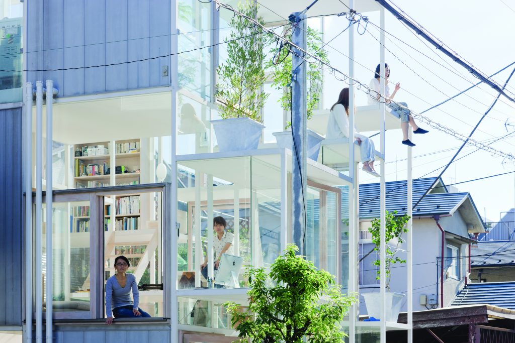 House NA in Tokyo, Japan by Sou Fujimoto Architects. (Image Credit: Iwan Baan)