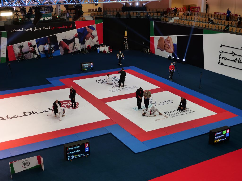 Experienced Brazilian Athletes Lead from the Front as Over-30s Take Centre Stage at Abu Dhabi’s Jiu-Jitsu Arena. (ANJ Photo)