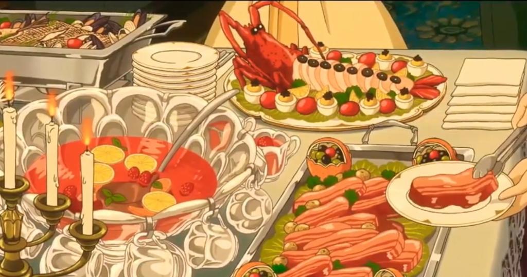 Studio Ghibli is popular for its delectable animated foods. (Screengrab)