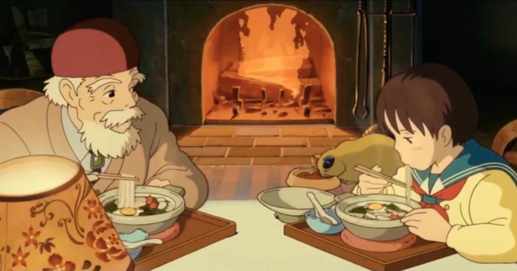 Studio Ghibli is popular for its delectable animated foods. (Screengrab)