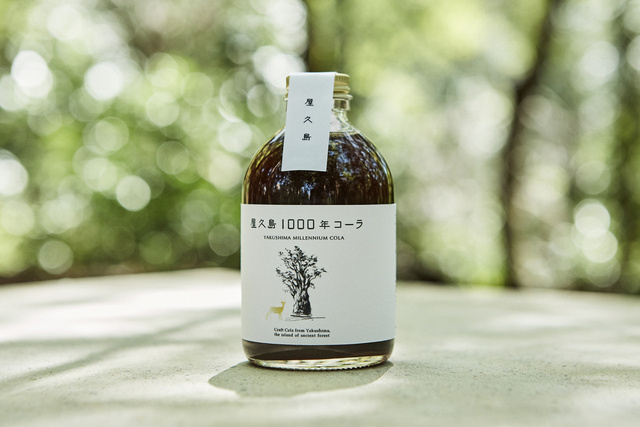 The cola takes the form of a syrup, made using cardamom, cloves and cinnamon as well as “ultra-soft” water from the island, priced at 2,900 yen ($27) on the Japanese crowdfunding website, Makuake. (Makuake)