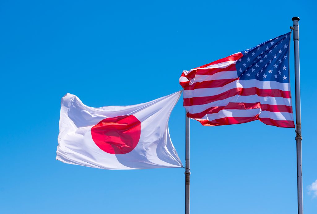 Suga will be the first national leader to hold a face-to-face meeting with Biden, who took office in January along with Vice President Kamala Harris. (Shutterstock)