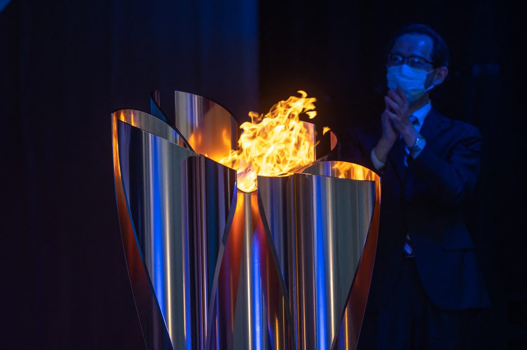 Most of the mayors of the 12 municipalities the Olympic flame was slated to pass through agreed with the prefectural government's cancellation plan. (AFP)