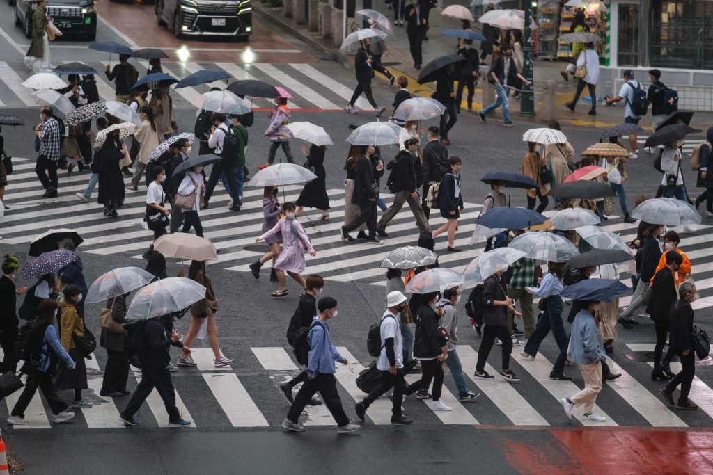 Tokyo confirmed 419 new coronavirus cases on May. 17, 2021. (AFP)