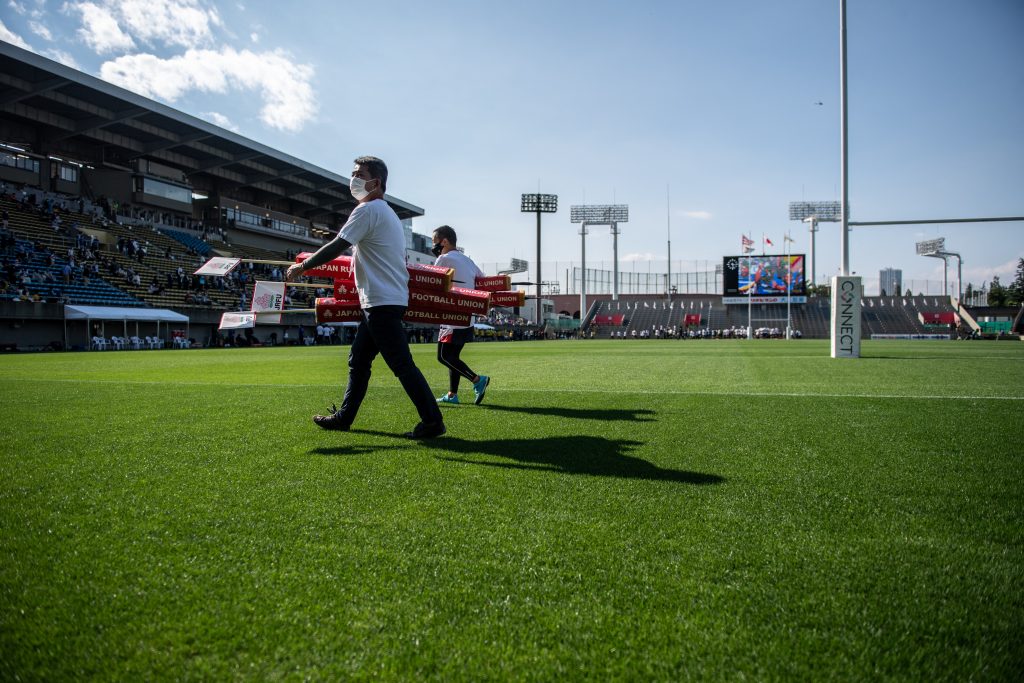 Japan is ranked 10th but beat Ireland and Scotland on its way to the quarterfinals before losing to eventual champion South Africa at the World Cup it hosted in 2019. (AFP)