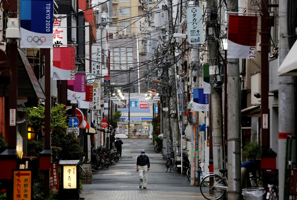 The number of coronavirus cases confirmed in Tokyo on Saturday stood at 772. 