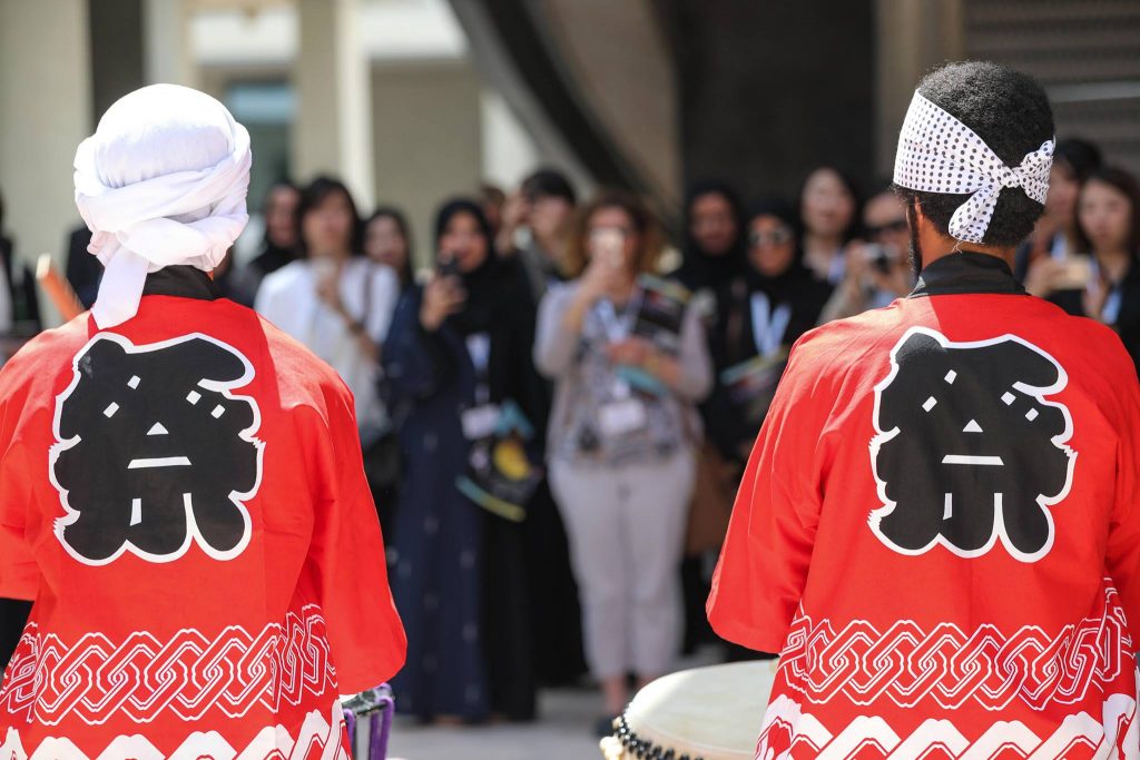Although based in Abu Dhabi, the drumming band has had quite the exposure. They performed in Dubai, Sharjah, Ajman, Ras-Al-Khaimah, Oman, Kuwait, and Saudi Arabia. Kharsha also performed on Arabs Got Talent in Lebanon. (Facebook/ Kharsha)