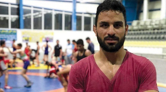 Iran’s champion wrestler Navid Afkari was executed after being convicted of stabbing to death a security guard during anti-government protests in 2018. (Twitter)