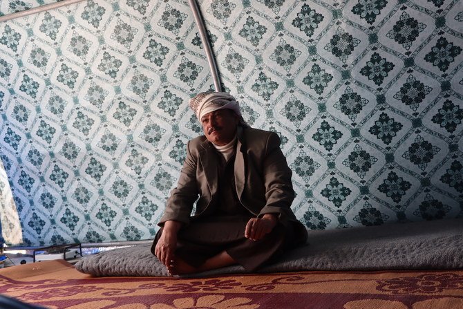 Wahid Husain, from Mosul, former Iraqi soldier, in Al-Jeddah camp 5, Nineveh province, Iraq. (AN Photo/Kareem Botane)