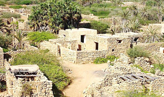 Al-Qassar village consists of old buildings and is located in the south of Farasan Island. (Supplied)