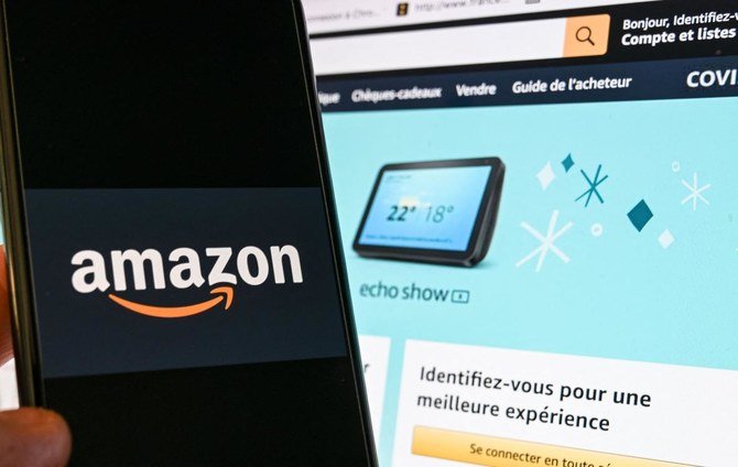 Amazon said it blocked more than 10 billion suspected listings of counterfeit goods on its platform last year as part of a global crackdown. (AFP)