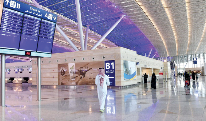 After more than 14 months of international flight bans, Saudis are ready to don their blue disposable face masks and use up their air miles on May 17. (Supplied)