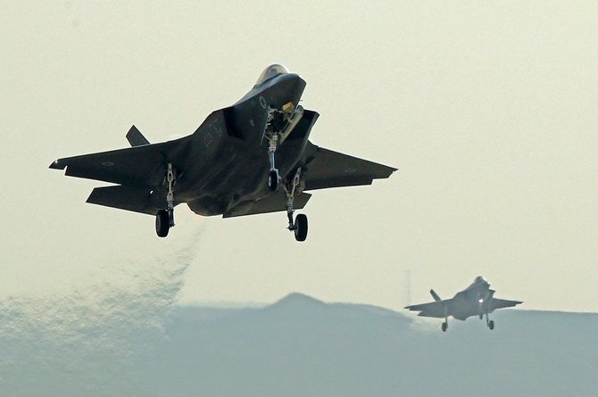 Israeli F35 I fighter jets are believed to have employed in a number of air strikes in Syria. (AFP)