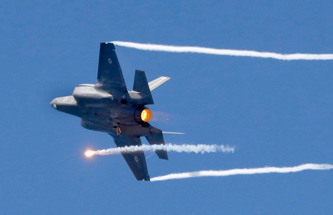 Israeli F35 I fighter jets are believed to have employed in a number of air strikes in Syria. (AFP)