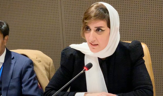Sarah Ashour. (Photo/Twitter KSA Mission UN)