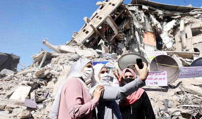 Gazans have started piecing back their lives after a devastating conflict with Israel that killed more than 200 people and made thousands homeless in the impoverished Palestinian enclave. (AFP)