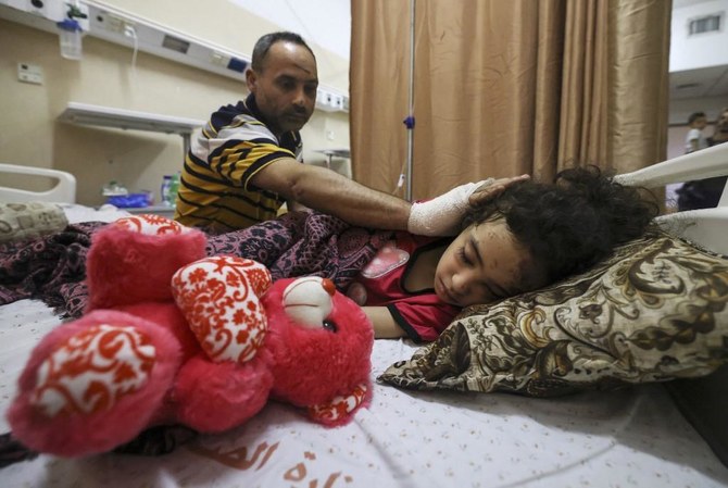 Injuries inflicted during Israeli attacks on the Gaza Strip have become an “endemic disease,” a high-profile British-Palestinian surgeon has warned. (File/AFP)