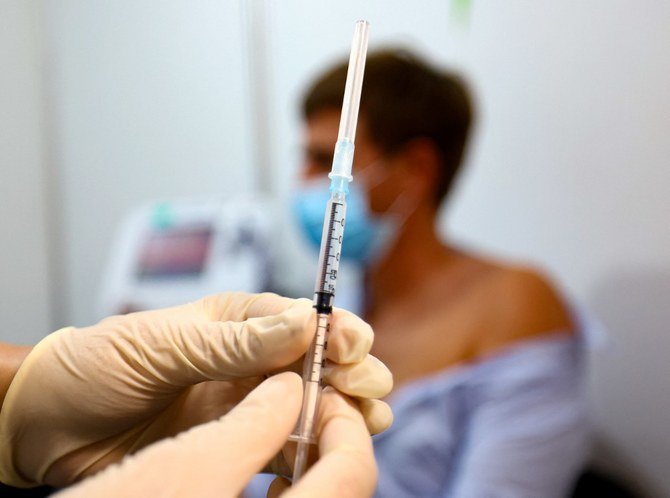 The UAE has provided 12,756,630 doses of COVID-19 vaccine jabs so far. (AFP)