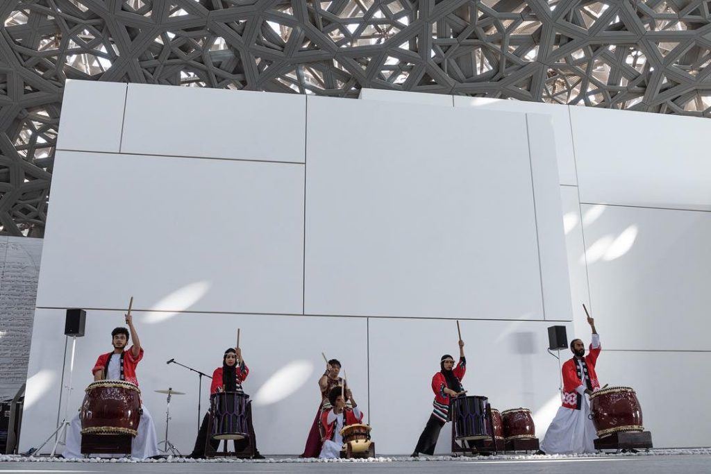 Although based in Abu Dhabi, the drumming band has had quite the exposure. They performed in Dubai, Sharjah, Ajman, Ras-Al-Khaimah, Oman, Kuwait, and Saudi Arabia. Kharsha also performed on Arabs Got Talent in Lebanon. (Facebook/ Kharsha)