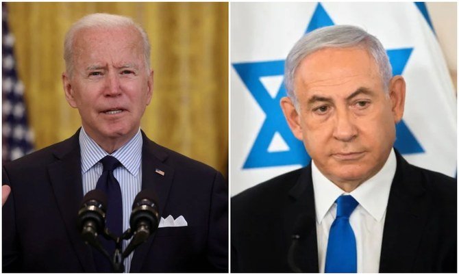 US President Joe Biden pushed Israeli Prime Minister Benjamin Netanyahu on Wednesday to reduce tensions in the Gaza conflict. (Reuters/File)