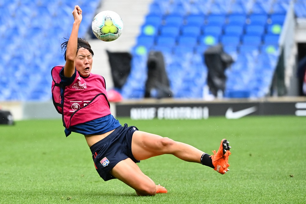 Japan captain Saki Kumagai says she wants to win the Champions League with new club Bayern Munich after signing a two-year contract following her transfer from Lyon for next season. (AFP/file)