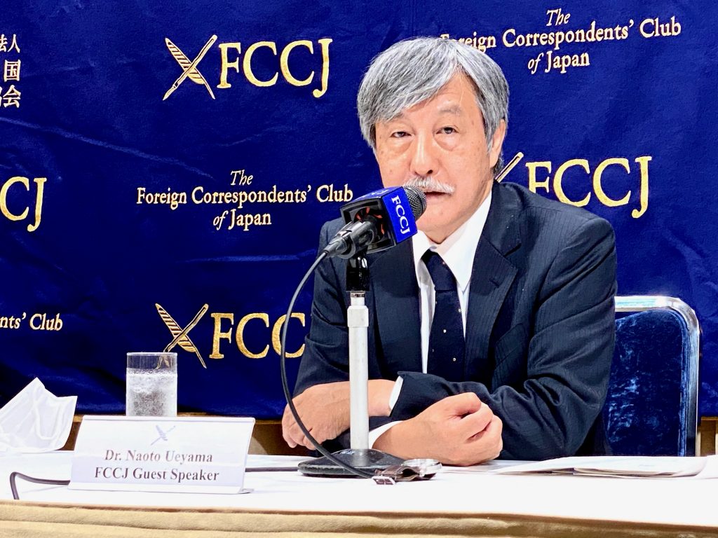 Ueyama said it was an illusion that holding the Olympics could be a way to overcome the virus. (ANJ Photo)