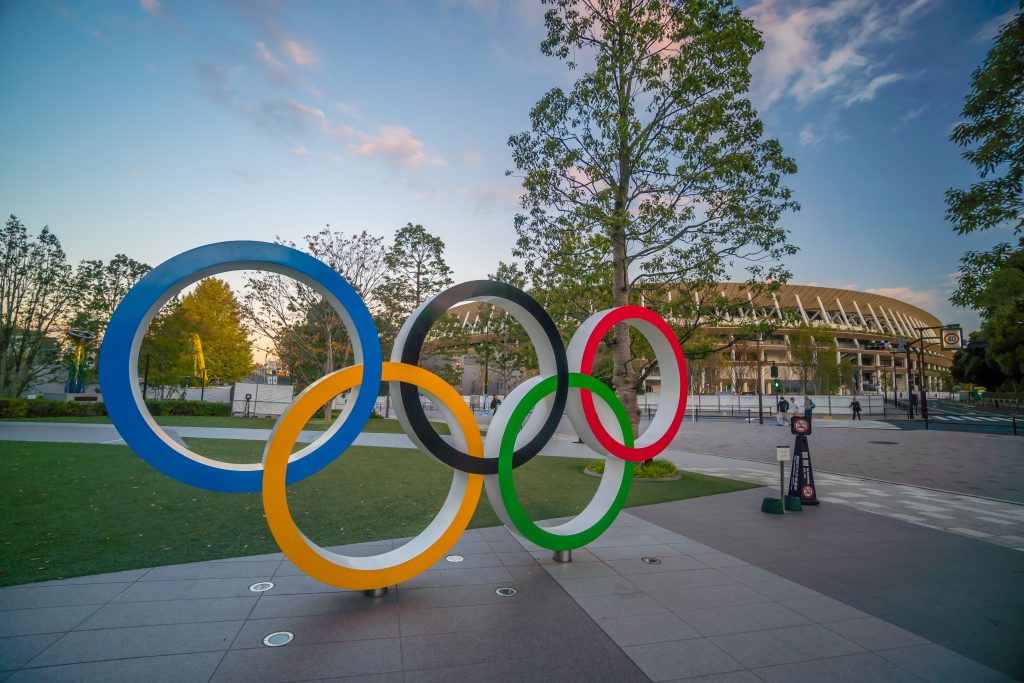 Japan is considering requiring negative COVID-19 test results or vaccination records from fans attending the Tokyo Olympics. (Shutterstock)