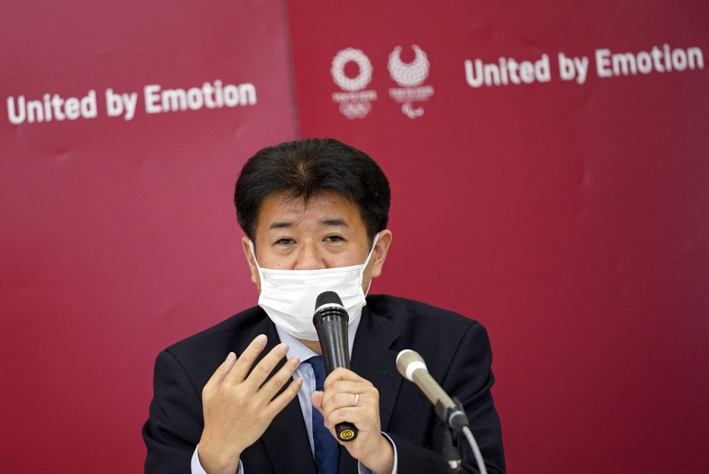 Hidemasa Nakamura, a senior Tokyo 2020 Games official. (AFP)