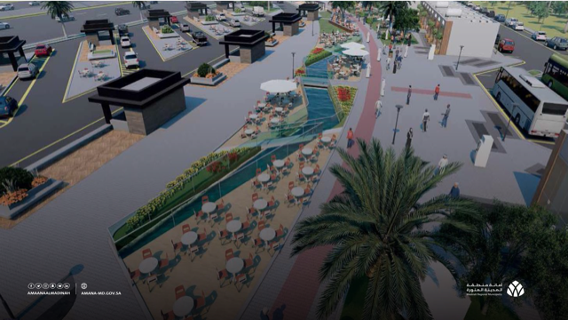 Municipality of Madinah region approved the implementation of three new commercial and entertainment projects on an area of 60,000 square meters. (Twitter/@AmanaAlmadinah)