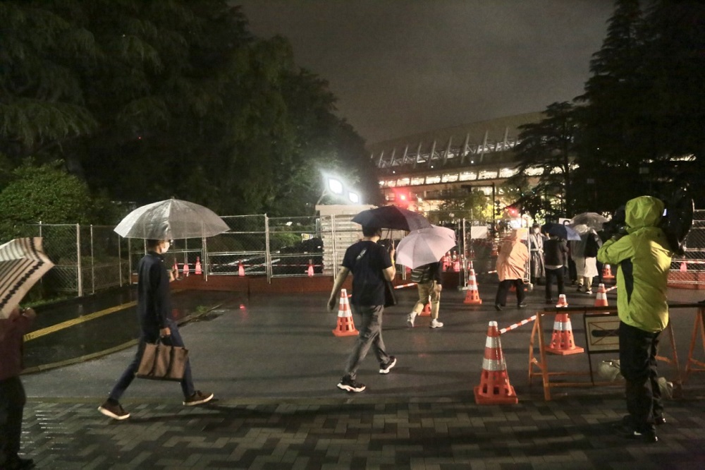 Tokyo has staged a transportation rehearsal for the Olympic Games involving 80 buses, which departed from the Olympic Village to simulate the transportation of athletes to the Olympic Stadium for the Opening Ceremony. (ANJ Photo)